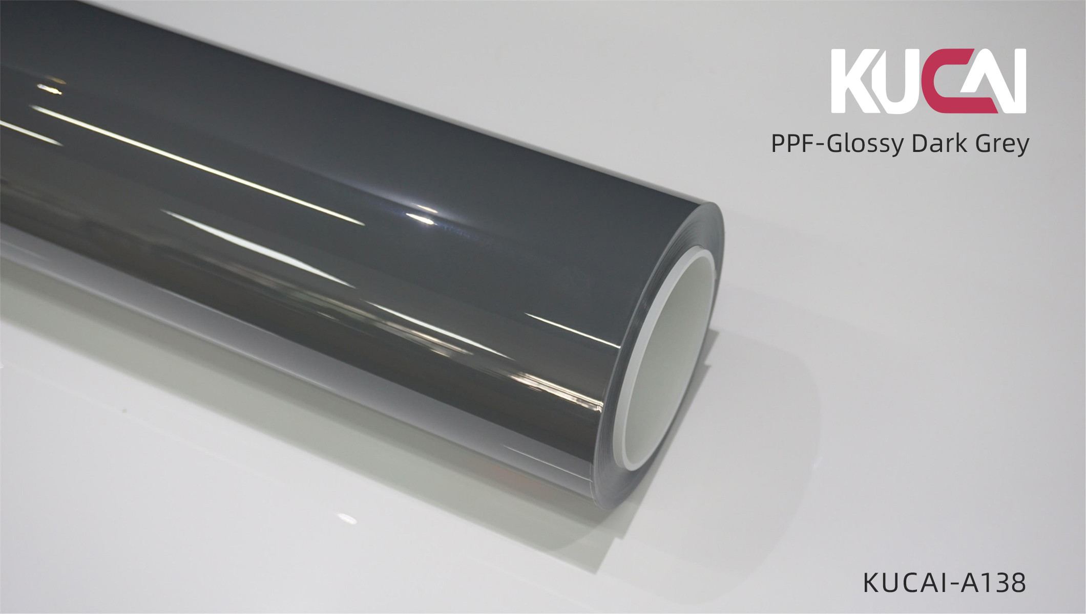 Grey Protection Solutions Glossy Dark Grey Color Auto Paint Protection Film Hydrophobic Aging ...