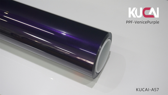 1.52mx15m Venice Purple Coloured Ppf Film , TPU Automotive Paint Protection Film