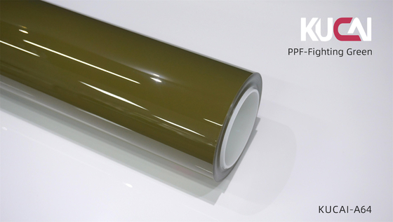 TPU Color PPF Fighting Green Color Paint Protection Film For Cars