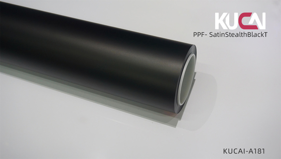 TPU PPF Matte Finish Satin Black Self Healing Paint Protection Film Weather Resistance
