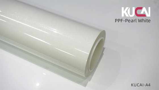 Pearl White Paint Protection Film TPU Color PPF 7.5 Mil Thickness Car Wrap Wholesale